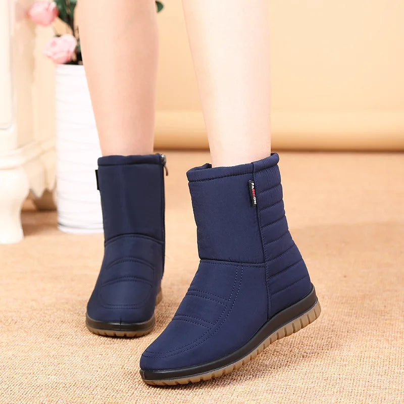 Anirelle Noémie Cozy Mid-Calf Boot