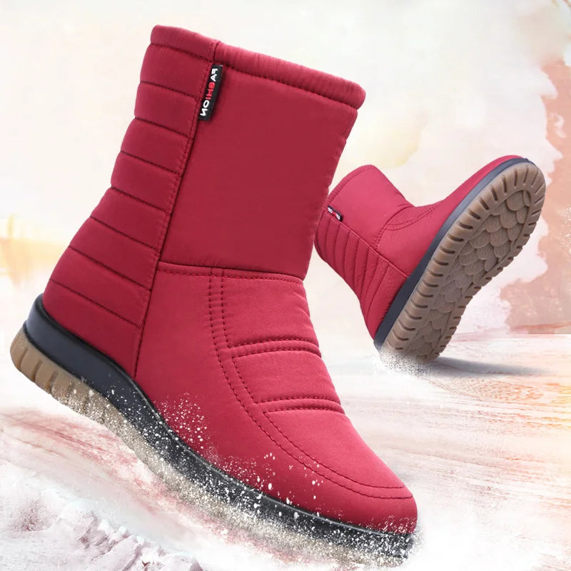 Anirelle Noémie Cozy Mid-Calf Boot