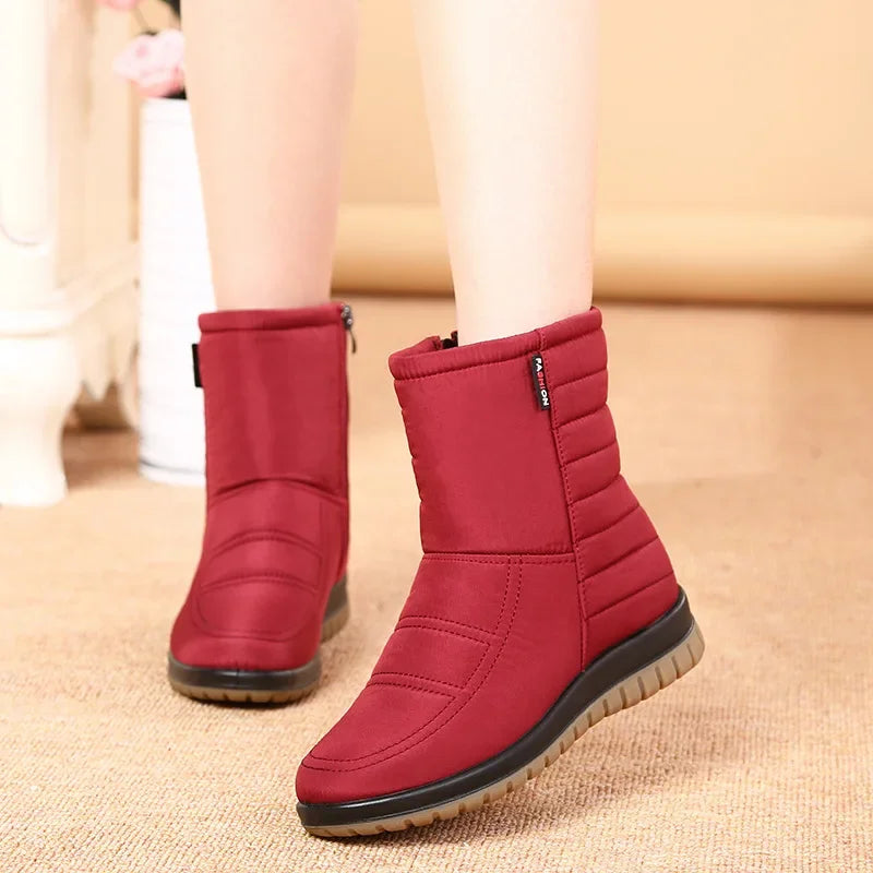 Anirelle Noémie Cozy Mid-Calf Boot