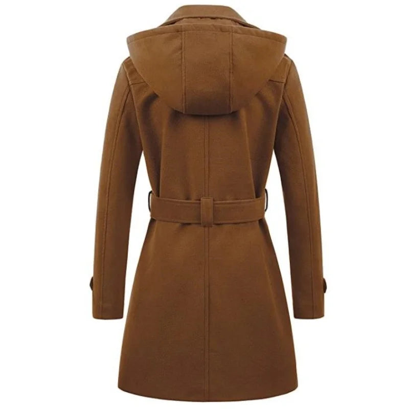 Anirelle Céleste Wool-Blend Long Coat